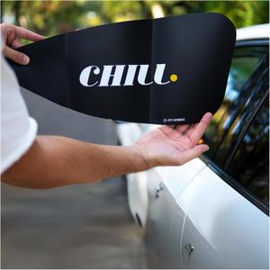 Car Window Shades for Side Window, Perfect for Driver's car Sun Shade Side Window, Easy On and Off, Foldable Plastic Sunshade for More Safety (2 Units)