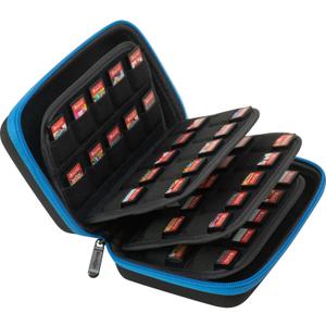 ButterFox 32-120 Switch Game Case for Nintendo Switch, Switch Game Card Storage Holder or SD Memory Card Case (80 Black)