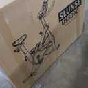 Exercise Bike, Magnetic Resistance Stationary Bikes for Home with App Compatible, Silent Indoor Cycling Bike with 350lbs Weight Capacity Comfortable Seat, Digital Monitor & Phone Mount