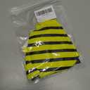 Girls One Piece Swimsuits Toddler Cute Ruffle Bathing Suits Quick Dry Beach Swimwear Size 2-7 Years (Yellow Bee)