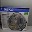 Lasko Wind Machine Fan, Air Circulator Fan with 3 Speeds, 20" Model 3300, Gray