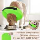 Inflatable Dog Cone Collar, Cone for Dogs to Stop Licking, Donut Collar After Surgery, Soft Dog Cone Alternative, Cones Collar for Small Medium Large Dogs (Green, M (Neck 9"-13"))