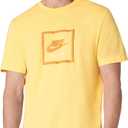 Nike Men's Sportswear Club T-Shirt (Futura Air Square) Small