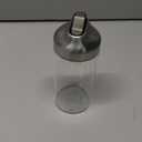 Aelga 12 OZ Glass Sugar Dispenser with Pour Spout, Weighted Pourer, for Coffee, Tea & Baking