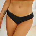 FINETOO 6 Pack Womens Seamless Hipster Underwear No Show Panties Invisibles Briefs Soft Stretch Bikini Underwears (Black), M