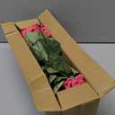 Artificial Geranium Fake Flowers for Outdoors Decoration, 6 Bundles Silk Geraniums Flower UV Resistant Look Real Faux Plants for Outside Planter Front Door Garden Patio Balcony Yard Home, Hot Pink