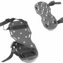 Lawn Aerator Shoes, Spike Shoes Lawn Aerator Tool Aeration Shoes for Epoxy Floor, Lawn Yard Patio Lawn Garden Yard (Black)