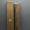 LazBlinds No Drill Bamboo Roman Shades, 34" W x 64" H, Star-Brown