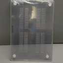 EooCoo Compatible with MacBook Air 15 inch Case 2026 2025 2024 2023 M4 M3 M2 Model A3241 A3114 A2941, Transparent Plastic Hard Shell Cover, Smooth Shiny Surface, Crystal Clear