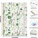 2026 Planner, Weekly and Monthly Planner for Women, January 2026 - December 2026, Hardcover 2026 Calendar Planner Book with Tabs, Inner Pocket, Spiral Bound, Perfect for Office Home School Supplies - A5 (6.3" x 8.5"), Spring Flowers