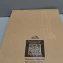 Mayfair Linden Slow Close Toilet Seat, Non Slip Heavy Duty Wood, Easy Install, Elongated, White