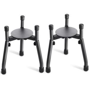 Elevated Dog Bowls [ 2 Pack ], Adjustable Metal Raised Raised Dog Bowl Stand for Medium & Large Dogs, Adjustable Wide 6.3"-10.2",3 Height Adjustment(Bowl Not Included)