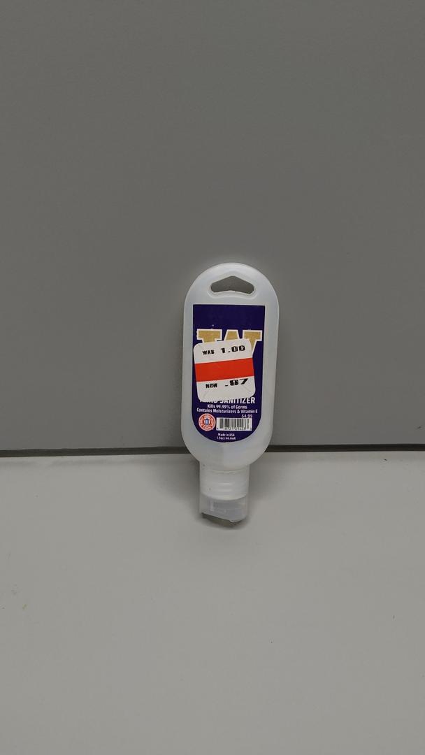 hand sanitizer