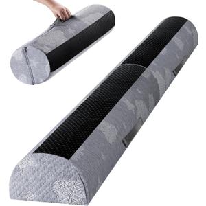 Bed Rail Bumpers for Toddlers - Foam Fold Bed Bumper Guard with Dual Non-Slip Pads Waterproof Washable Soft Removable Cover Safe Bed Rail for Toddlers, Kids Seniors