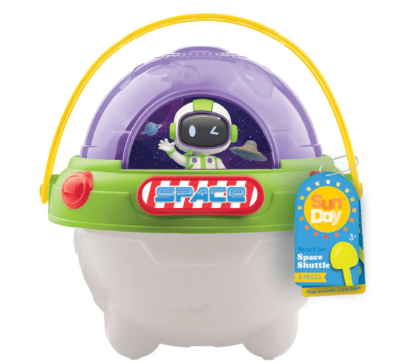 Sun Day Space Shuttle Beach Toy Set