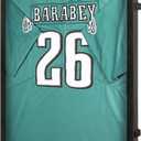 Jersey Frame Display Case  Large Sports Jersey Display Case, Lockable Jersey Shadow Box with 98% UV Protection for Football, Baseball, Basketball, Hockey, Soccer, Uniform, T-Shirt, Black