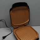 Gotham Steel Electric Grill Low Fat Multipurpose Sandwich Grill with Nonstick Copper Coating  As Seen on TV Large
