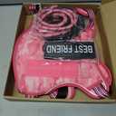 Beebiepet Heavy Duty Tactical Dog Harness for Large Dogs, No Pull Adjustable Pet Harness Reflective Service Training Easy Control Pet Vest Military K9 Working Dog Harnesses-X- Large, Pink Camo