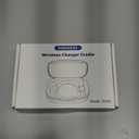 Doohoeek Updated Charging Case Compatible with Oura Ring 4 & 3 Charger, Wireless Power Station Fits Official Chargers & Fit All-Sized Rings Gen 4 & 3 1000mAh (Charger NOT Included) (Purple, Ring4/3)