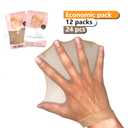 Atudew 24 PCS HD Wig Cap, Wig Caps for Women, Wig Cap for Lace Front Wig, Stocking Caps for Wigs, Bald Cap for Wig, Brown, Invisible, Super Thin, Nylon, Transparent, Elastic Wig Cap (12 Packs)