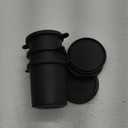 Ice Molds for Owala 24-40oz, Set of 3, Food-Grade Soft Silicone, No White Residue, Easy to Release, Straw Placement Compatible with Owala FreeSip, Keeps Drinks Cold Longer (Dark Grey)