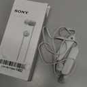 Sony WI-C100 Wireless in-Ear Bluetooth Headphones with Built-in Microphone, White