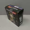 Christmas Star Tree Topper Lighted with 6 Projection Modes, 12-Pointed Star Christmas Tree Topper with Built-in LED Rotating Lights, Gold Christmas Tree Ornament for Xmas Holiday Decorations