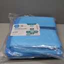 MED PRIDE Disposable Chux Pads 23in X 36in, Super Absorbent Bed Pads for Incontinence, Underpads for Adults, Kids, Pets (50 Count (Pack of 1) Blue/White)