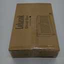 Bread Box for Kitchen Countertop Large Bread Box Farmhouse Bread Container Bread Storage with Window Bread Holder Black