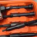 16PCS Blind Inner Bearing Puller Slide Hammer Pilot Insert Inner Bearing Removal Tool Set Blind Hole Collet Bearing Race and Seal Puller Extractor Kit