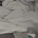 100% Wool Comforter All Season Midweight Duvet Insert Noiseless Pure Cotton Shell Comforter Temperature Regulation Breathable Comfortable Wool Bedding for Luxurious Sleep Queen Size