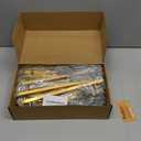 Goldenwarm 25 Pack Gold Cabinet Handles 10"(256mm) Brushed Brass Cabinet Pulls T Bar Drawer Pulls for Kitchen Cupboard & Drawer Hardware