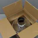 Duct Reducter 8" to 3" Inch Air Ducting Reducer Increaser Air Duct Adapter or Round Metal Pipe Reducer for Bathroom Kitchen Ventilation Systems