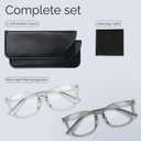 livho High Tech Blue Light Glasses - Advanced Blue Light Blocking Computer Glasses - Screen Fatigue & UV Protection