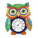Owl Indoor Outdoor Thermometer with Humidity, 25 Decorative Outside Thermometer for Patio, Yard, Garden, Living Room Decor, Large Numbers Easy to Read, No Need Battery