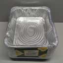 9x13 Aluminum Pans [40 Pack], Extra Heavy Duty Half Size Disposable Aluminum Foil Pans, Deep Baking Pans for Cooking, Roasting, Heating, and Steam Tables
