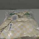 Checkered Crossbody Bags for Women, Large Nylon Bum Bags Plus Size Fanny Pack Sling Bag Belt Bag for Women Travel, Beige Checkered