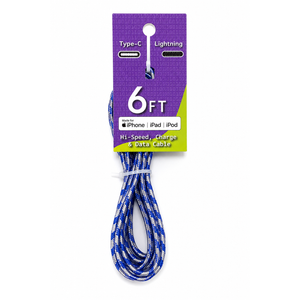 6 Ft, Phone Charger, Type C