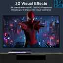 DP1.4 Fiber Optic Cable 10m(32.8ft), Ultra High Speed 32.4Gbps DisplayPort Cable 8K@60Hz 4K@144Hz 2K @165Hz Slim Braided Cable