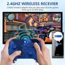 Xnmbbyzl Xbox One Controller,Wireless Controller Compatible with Xbox One/One S/One X/One Series X/S/PC，with 3.5mm Audio Jack,with 2.4GHz Wireless Adapter，Camo Blue