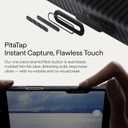 pitaka for iPhone 17 Pro Max Case 6.9" with Camera Control Button, Compatible with MagSafe, Ultra-Slim Case with Caseless Touch Feeling, 600D Aramid Fiber Woven, Black/Grey(Twill)