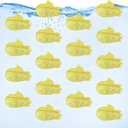 puxyblue 18-Pack Humidifier Tank Cleaner Yellow Small Submarine Fit for Most Humidifiers and Fish Tanks, Purifies Water, Prevents Hard Water Build Up, Eliminates White Dust and Odours