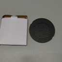 Shower Drain Cover, Shower Drain Hair Catcher Snap-in Replacement Strainer, Matt Black Round Grate, Drain Protector Designed for 4.25" D Standard Round Shower Drains