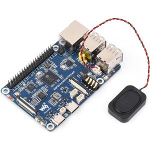 ESP32-P4-WIFI6 Dev Kit Based on ESP32-P4 and ESP32-C6, Support Wi-Fi 6 & BLE 5, Onboard MIPI-CSI, MIPI-DSI, USB 2.0 OTG, Ethernet, SDIO 3.0 TF Card Slot, PoE Module Header, Microphone