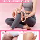 Home Workout Pilates Kit for Women, Better me Pilates Ring and Ball Set Essentials Equipment, with 5 Resistance Bands, Massager Roller, Yoga Starter Accessories for Toning Arms, Thighs & Core
