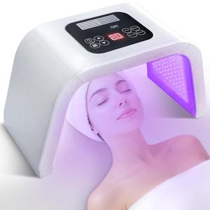 Led-Face-ToolLED Light Therapy Facial Mask7 in 1 Beauty Equipment for Skin Care at Home (White1)
