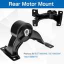 Engine Motor & Trans Mount Kit Compatible with Chrysler Town & Country | Dodge Grand Caravan | RAM C/V | VW Routan 3.6L V6 2011-20 Replace for A5665 A5480 A5589 A5577