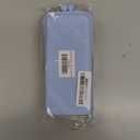 APT 1101 Makeup Brush Holder Travel Cosmetic Bag with Suction Base, Portable Cosmetic Organizer for Travel & Home, Organizer for Brushes, Beauty Tools & Accessories (Cloud Blue)