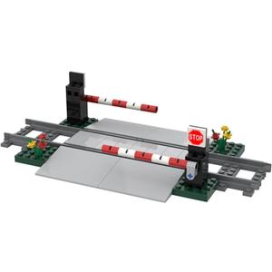 City Train Track Building Block Accessories, Train Track Accessories and Railway Track Expansion are Compatible with All Major Brands (Track Railings)