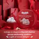 David's Cookies Butter Pecan Meltaways 907g (32 oz (Pack of 1))